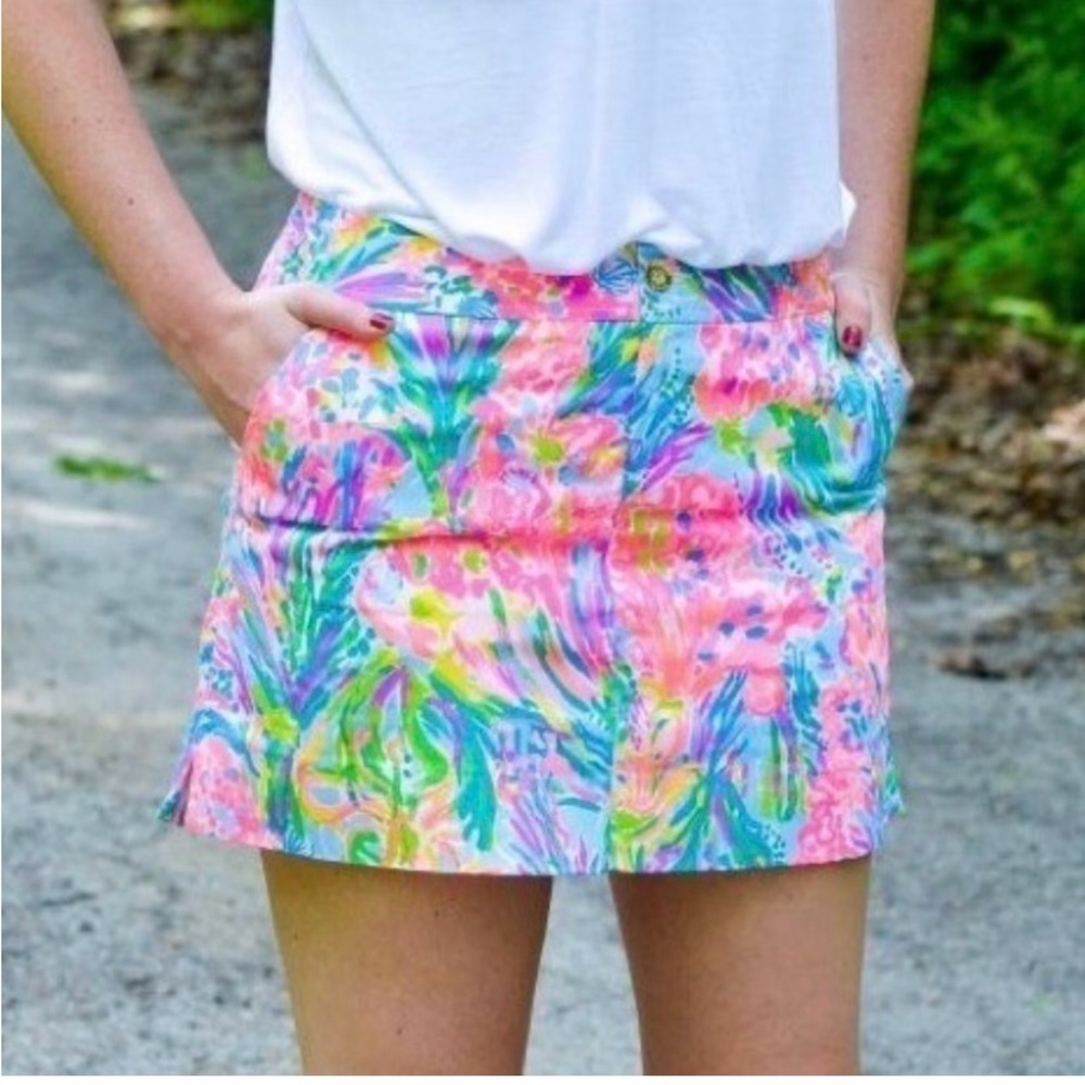 Lilly Pulitzer Fan Sea Nicki Skirt
